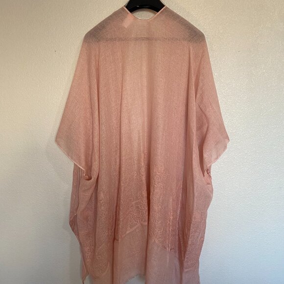 Women's Lace Layering beach cover-up, S/M, Blush - Picture 2 of 2